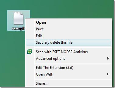Windows-Dateien dauerhaft löschen mit RightDelete Windows-Dateien dauerhaft löschen mit RightDelete