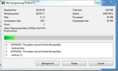 Faça backup de arquivos com segurança no formato 7-Zip com o 7Backup [Windows]