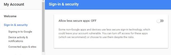 كيفية إصلاح مشكلة حظر Gmail لمحاولات تسجيل الدخول إلى Outlook