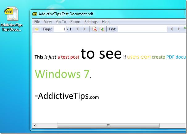 在 Windows 7 中從 Microsoft Word 2010 建立 PDF 文檔