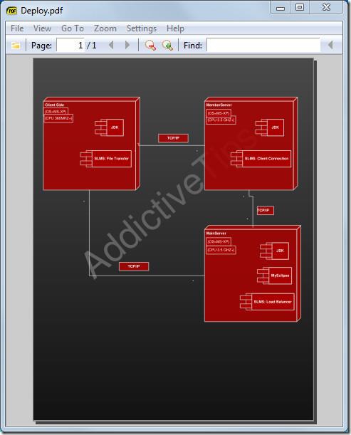 Visio 2010 の図に透かしを作成して追加する