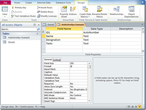 Access 2010: Importar planilha do Excel 2010