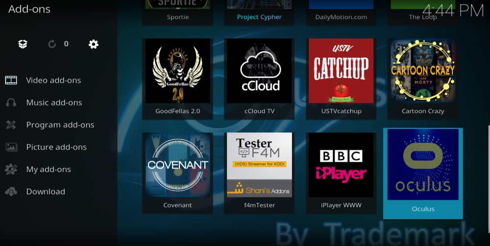 Dépôt Oculus sur Kodi : Installation et évaluation Dépôt Oculus sur Kodi : Installation et évaluation