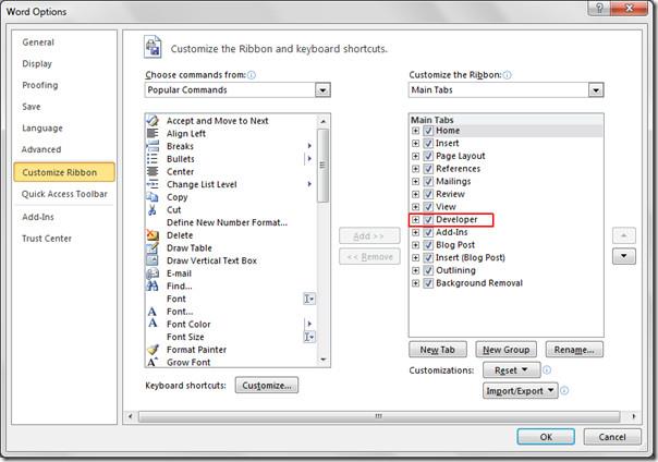 Lembrar e retornar à última linha editada no documento do Word