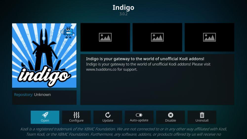 Cómo instalar el instalador de Indigo (Fusion) en Kodi