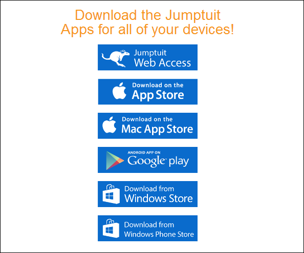 Jumptuit: الوصول إلى حسابات متعددة على الشبكات الاجتماعية والسحابة وإدارتها