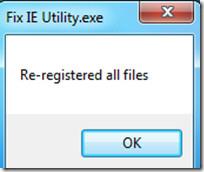 Fix IE Utility로 Internet Explorer 8을 복구하고 수정하세요