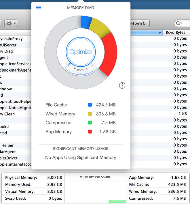 Memory Diag 和 Battery Diag 是兩個簡單的系統監控應用程式 [Mac]