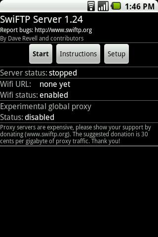 แมปโทรศัพท์ Android ใน Windows เพื่อเข้าถึงไฟล์ผ่าน WiFi โดยใช้ SwiFTP