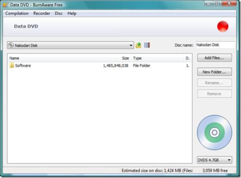 BurnAwareでBlu-Ray、DVD、CDディスクを無料で書き込む方法