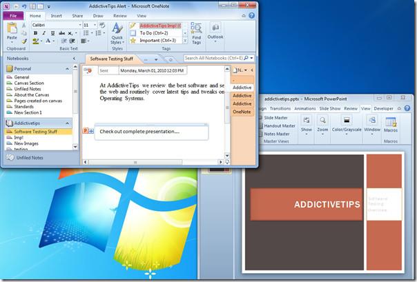 將 PowerPoint 2010 與 OneNote 2010 筆記本連結