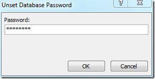密碼保護 Access 2010 資料庫（加密/解密）