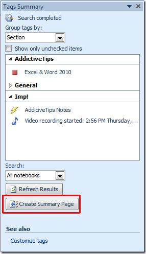 OneNote 2010: Руководство по тегам
