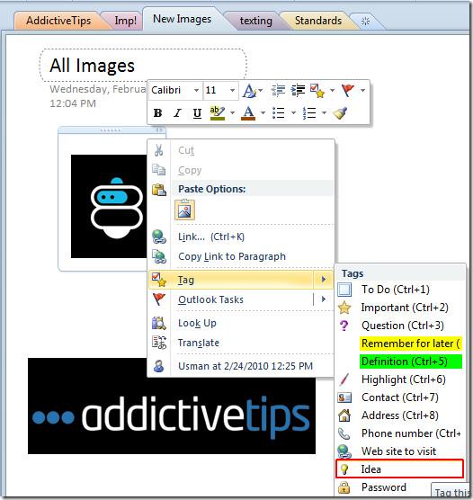 OneNote 2010: Руководство по тегам