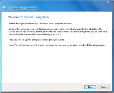 Windows 7を使用して、Word 2010の音声認識機能を置き換える