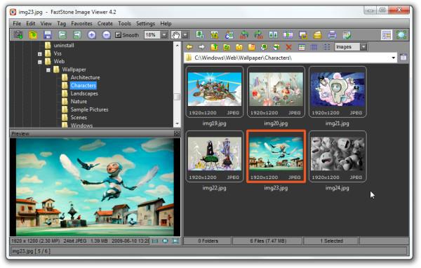 FastStone Image Viewer – Tolles Programm zum Anzeigen und Bearbeiten von Bildern