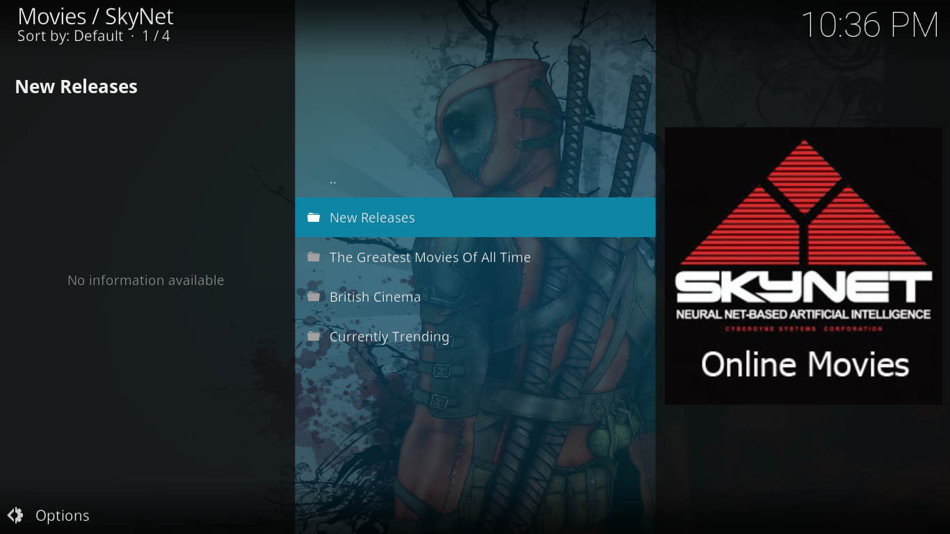 Complemento SkyNet para Kodi: Cómo instalar SkyNet en Kodi Complemento SkyNet para Kodi: Cómo instalar SkyNet en Kodi