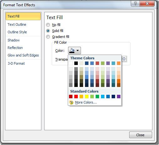 Alterar configurações e estilos de fonte padrão no Word 2010