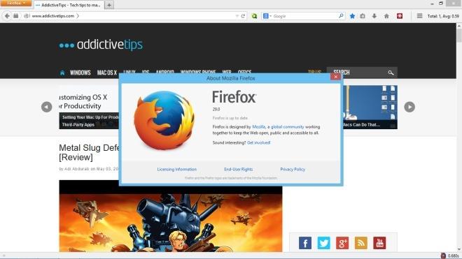 Firefox 29でAustralisを削除してクラシックテーマを復元する