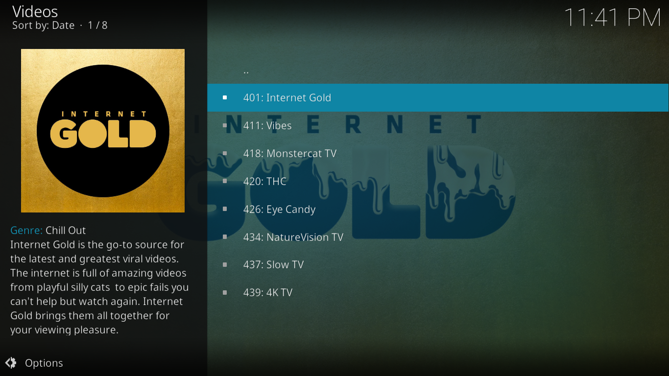 Module complémentaire Pluto.tv pour Kodi : installation et visite guidée Module complémentaire Pluto.tv pour Kodi : installation et visite guidée