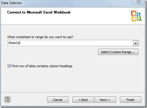 Crie diagramas no MS Visio 2010 vinculando planilhas do Excel