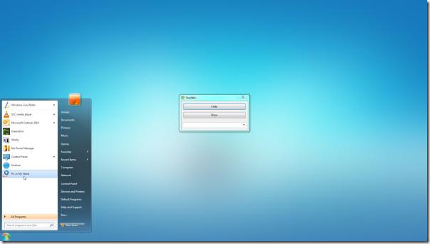 Verberg de Windows 7-taakbalk voor een schoner bureaublad Verberg de Windows 7-taakbalk voor een schoner bureaublad