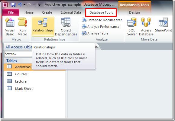 Access 2010: relaties opbouwen tussen databasetabellen Access 2010: relaties opbouwen tussen databasetabellen