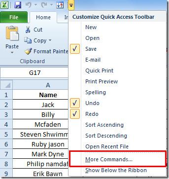 Excel 2010に電卓を追加する