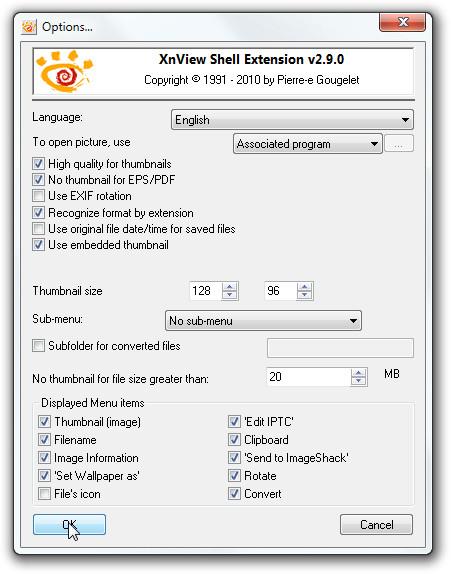 XnView Shell-extensie voegt afbeeldingconverter toe aan rechtsklikmenu XnView Shell-extensie voegt afbeeldingconverter toe aan rechtsklikmenu
