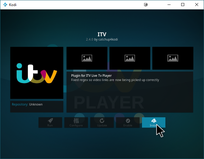 ITV Player Kodiアドオン - iTV Playerのインストール方法とガイドツアー