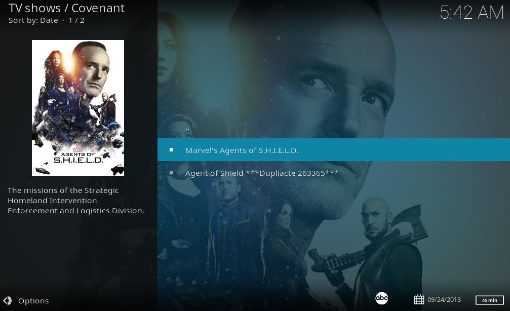 Cómo ver la quinta temporada de Agents of Shield online (con Kodi Streaming incluido)
