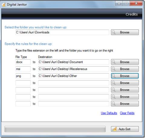 Janitor Digital: Auto Cleanup Muat Turun Folder Dengan Isih Fail