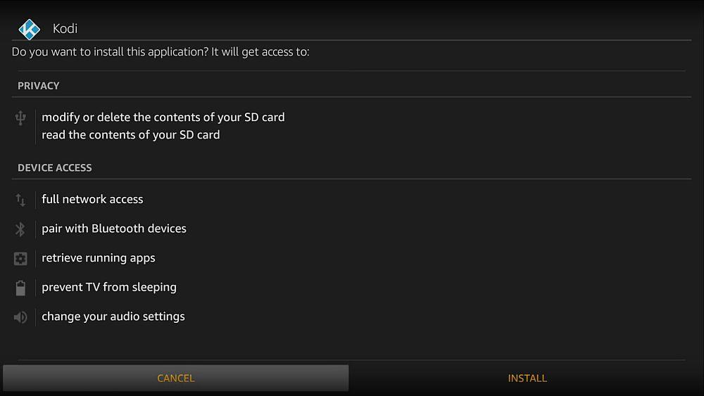 FirestickまたはFire TVでKodi 17.5にアップデートする方法
