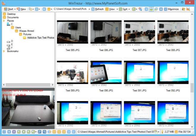WinTrezurでは写真を暗号化し、画像をパスワードとして設定できます