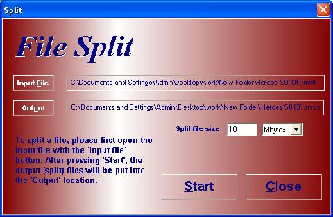 Dividir y fusionar archivos grandes con WinRar y HJSplit Dividir y fusionar archivos grandes con WinRar y HJSplit