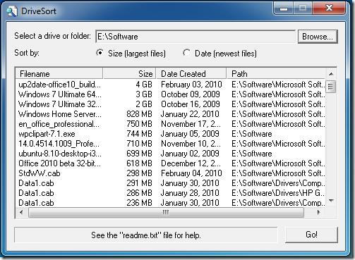 在 Windows 中按大小和日期對文件清單進行排序