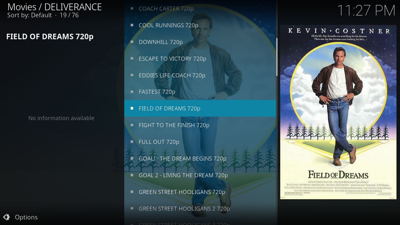 Add-on Deliverance para Kodi (alternativa ao Sports Devil) Add-on Deliverance para Kodi (alternativa ao Sports Devil)