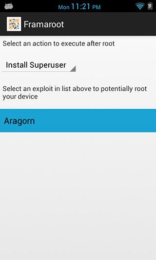 使用 Framaroot 一鍵取得無數 Android 裝置權限