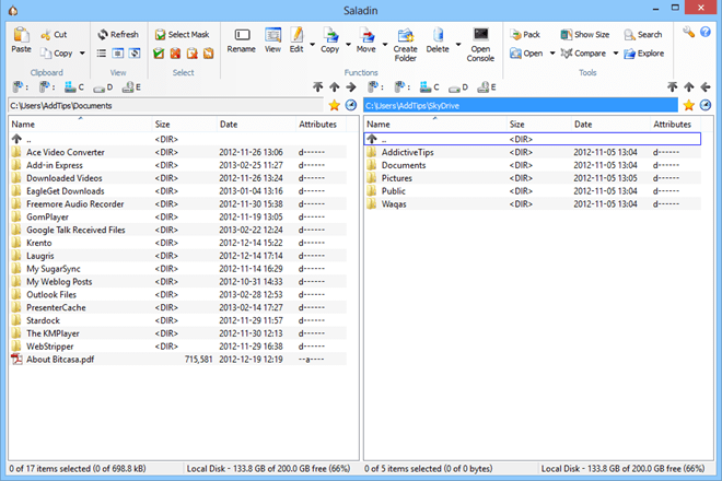 Saladin : gestionnaire de fichiers open source à double volet, axé sur la commodité Saladin : gestionnaire de fichiers open source à double volet, axé sur la commodité
