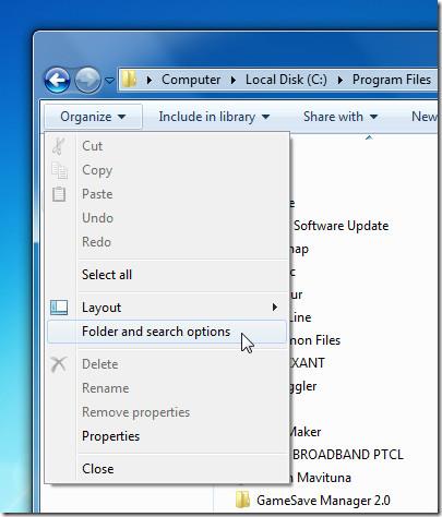 Windows 7 エクスプローラーに「1 つ上のレベルへ」または「クリックして戻る」ボタンを追加する