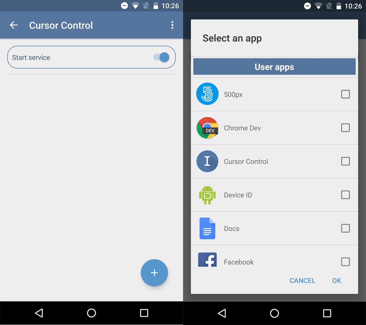 Come controllare il cursore con i pulsanti del volume [Android]