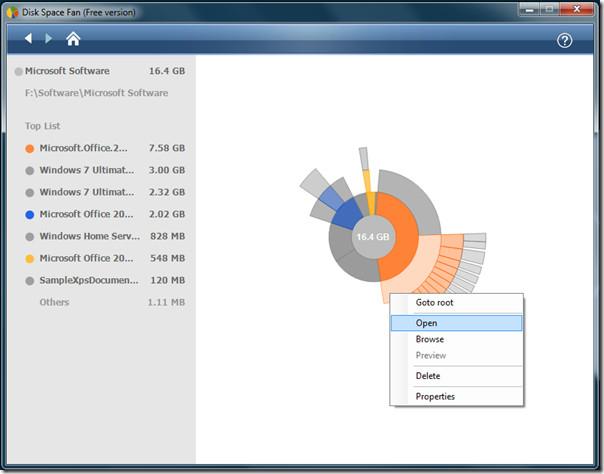 Disk Space Fan 是一款非常棒的磁碟分析工具