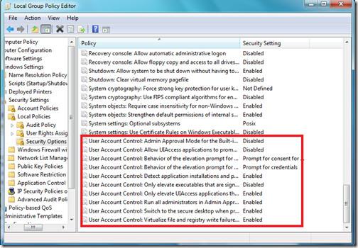Windows 7のUACを微調整する2つの方法