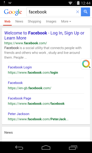 Search Now ti consente di effettuare ricerche sul tuo dispositivo o su Internet da qualsiasi luogo [Android]