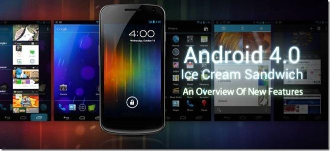 Novidades no Android 4.0 Ice Cream Sandwich [Análise de recursos]