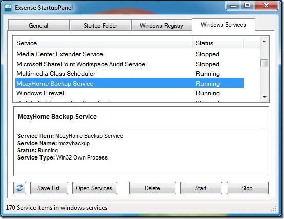 StartupPanel: Verwalten des Windows-Startordners, der Registrierung und der Dienste