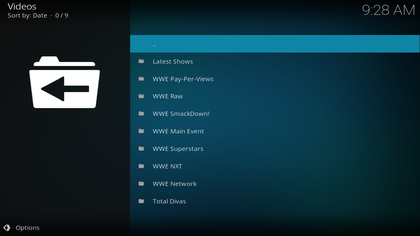 所有摔跤 Kodi 插件 – 安裝和導覽
