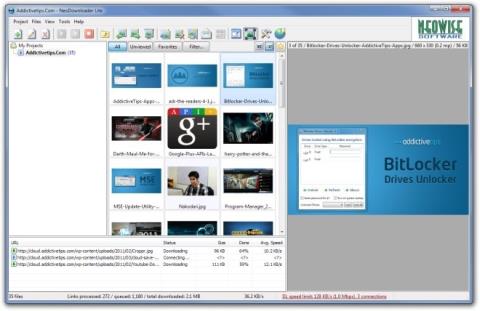 NeoDownloader: パラメータを定義してウェブサイトから画像を一括ダウンロード
