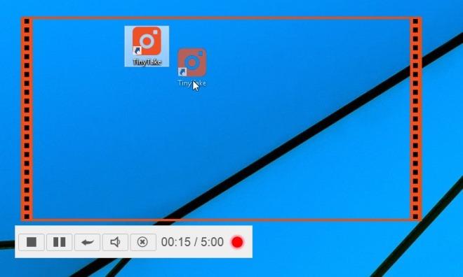 TinyTake: maak screenshots en neem screencasts op, deel ze online