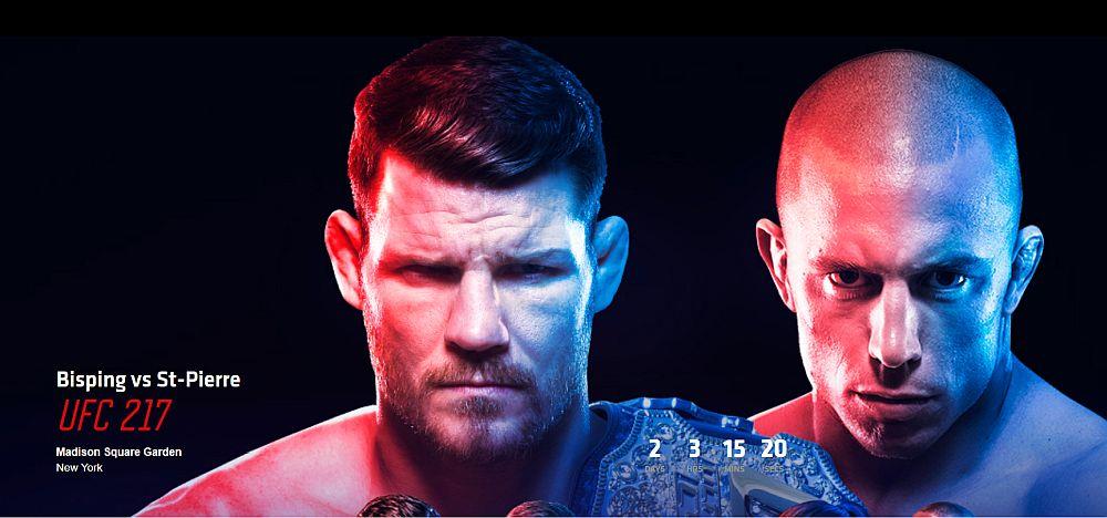 Mira la transmisión en vivo del partido Bisping vs St-Pierre en Kodi